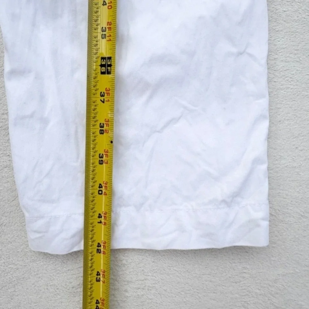 Banana Republic Aiden Chino Slim‎ Fit Pants, Mens 35x32 White